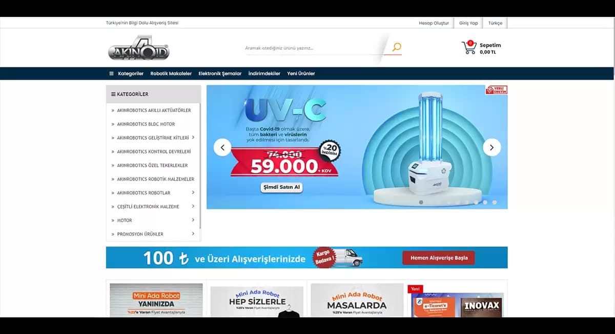 E-Ticaret ekran görüntüsü 3