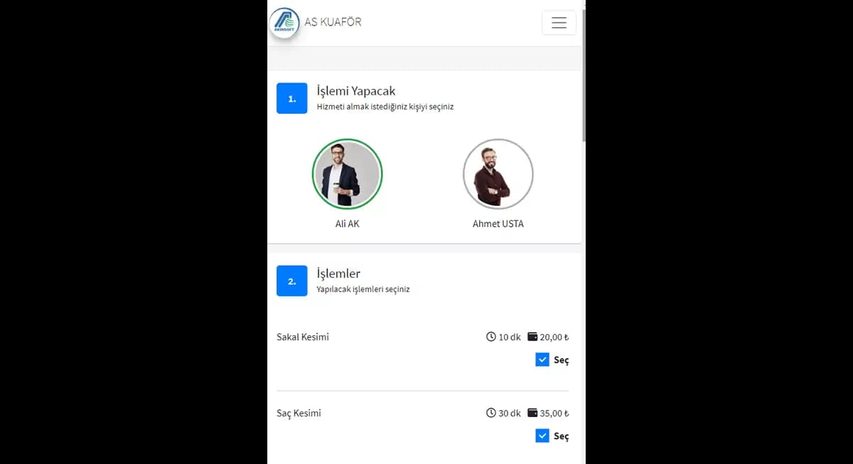 ProKuaför ekran görüntüsü 4