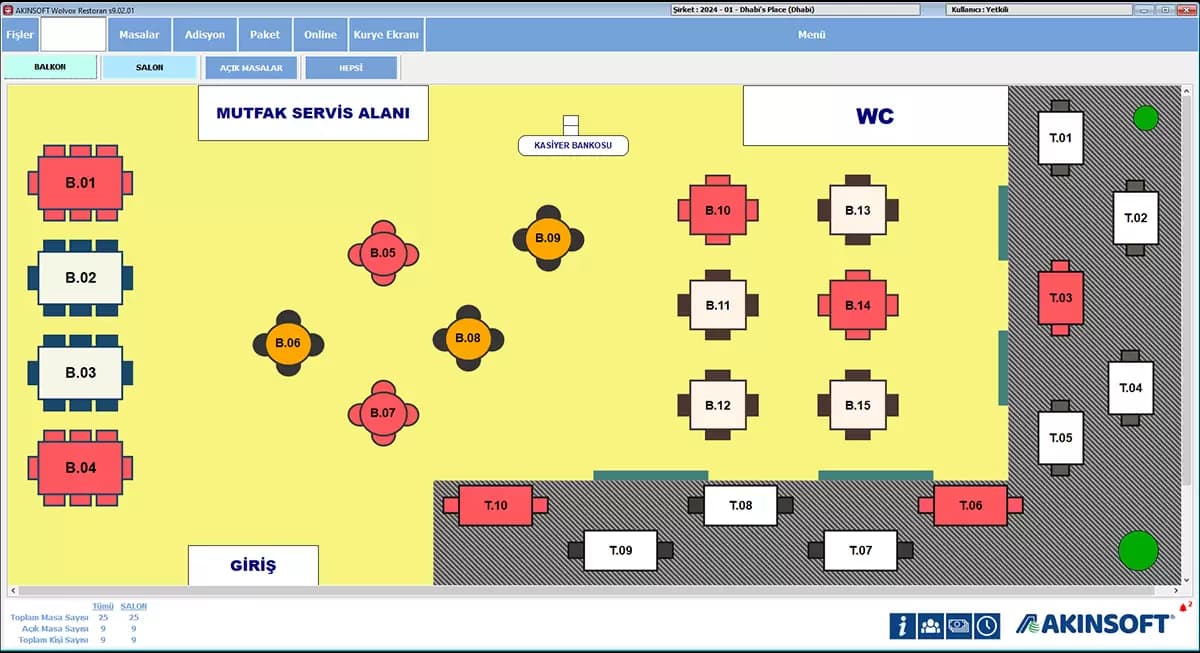 Wolvox Restoran ekran görüntüsü 2