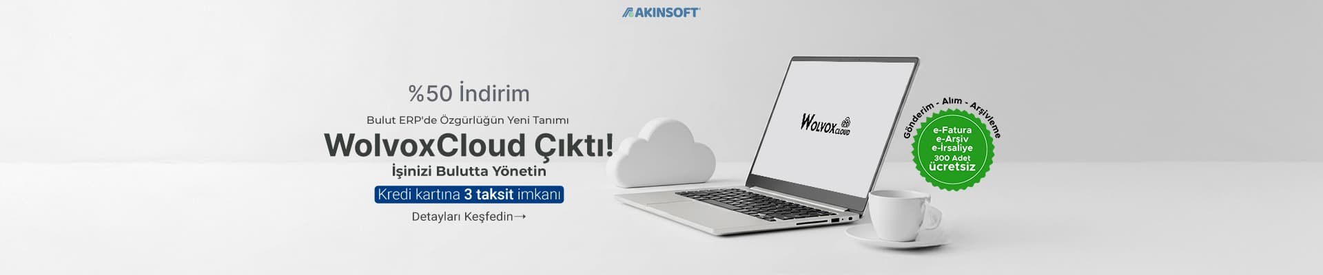 WolvoxCloud yayında — %50 indirim