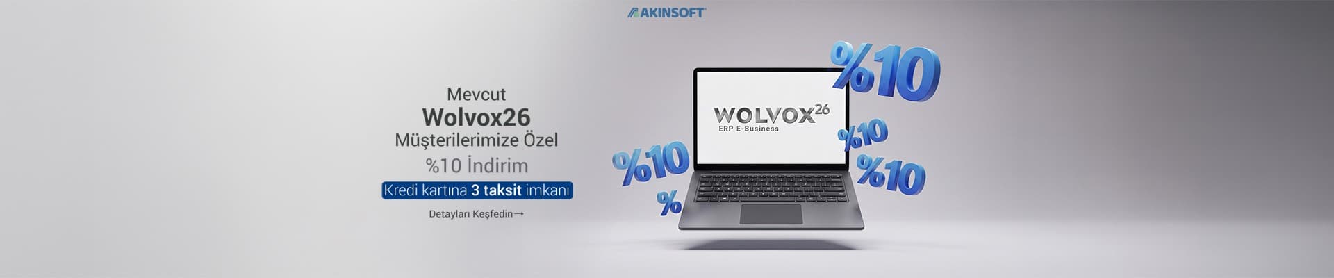 Wolvox26 müşterilerine özel %10 indirim